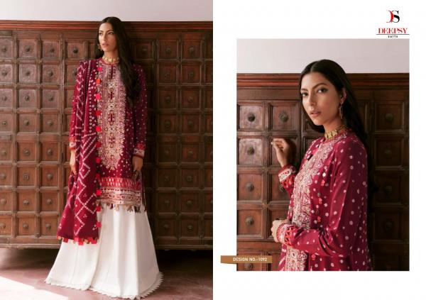 Deepsy Zaha Festive Designer Cotton Embroidery Pakistani Salwar